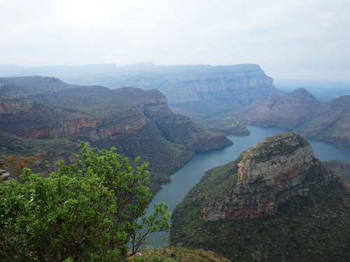Blyde River Canyon, Three Rondavels Area.